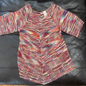 M 8-10 Faded Glory short sleeved thin sweater